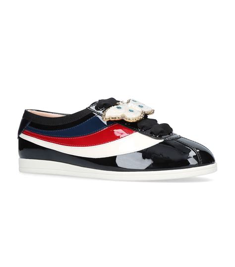 guccy falacer sneaker|Gucci butterfly shoes.